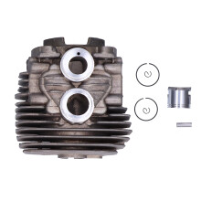 Zylinder Kolben Kit aus Metall für 50 mm Kettensägen, Zubehörset für Husqvarna 372xp, 365 und XTorq