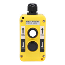 Electric Hoist Crane Pushbutton Switch Rainproof for Industrial Up Down Driving AC250V 5A 500V 2A COB?T1