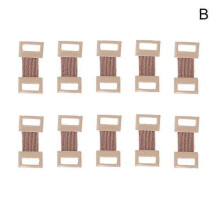 (Gray) 10pcs Bandage Clips Elastic Body Wrap Clips Metal Clasps For Compression S4Q