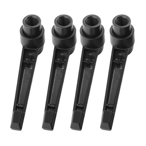 4PCS Metal Machine Knobs Adjustable Fixing Handle M8 Female Thread(63mm)