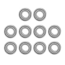 10 stuks 686ZZ hogesnelheidskogellagers met enkele kolom en diepe groefloopbaan, 6*13*5 mm