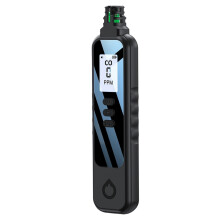 Gasdetector met hoge gevoeligheid, LCD-achtergrondverlichting, draagbaar, voor gaslekken, geschikt voor buitenactiviteiten en kamperen, zwart.