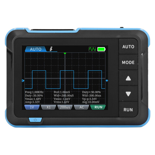 Handheld Mini Oscilloscope 2.8in TFT 1M Bandwidth 5.0MS/s Sampling Rate Digital Oscillograph Meter 1