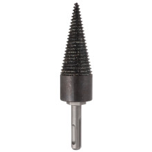 Wood Splitter Drill High Carbon Steel Firewood Splitting Log Bit for Household Round Shank