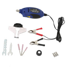 12V elektrische handkettingzaagslijper, mini-kettingzaagslijper, slijpmachine voor buitengebruik.