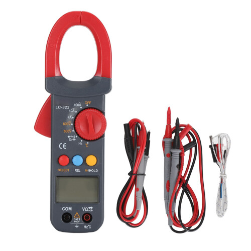 Digital Clamp Meter High Accuracy 3999 Count Multifunctional Multimeter Voltage Frequency Resistance Testing Tool