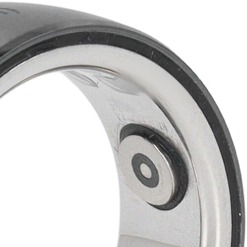 Smart Ring Health Tracker Step Counting Ceramic Surface Sleep Tracking Ring for Exercise 2