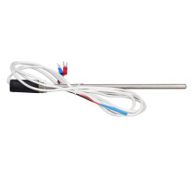 Vervangende temperatuursensor sonde van roestvrij staal, type K, digitale temperatuurtransmitter, verlengkabel 2 meter