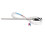 Temperature Sensor Probe Replacement Stainless Steel K Type Digital Temperature Transmitter Extension Cable 2m 3
