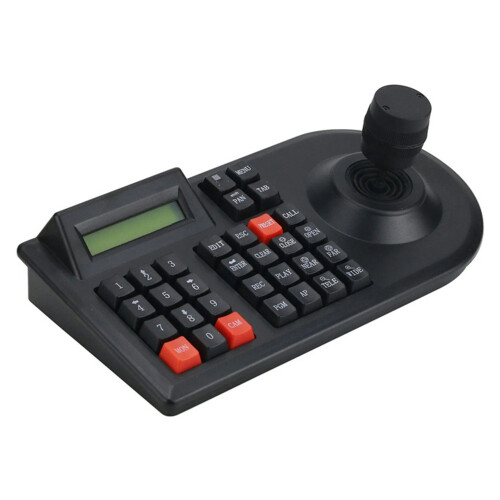 PTZ Camera Keyboard 3D Vehicle Speed Dome Controller LCD Display Low Power Consumption 100?240V US Plug 1