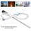 Temperature Sensor Probe Replacement Stainless Steel K Type Digital Temperature Transmitter Extension Cable 3m 4