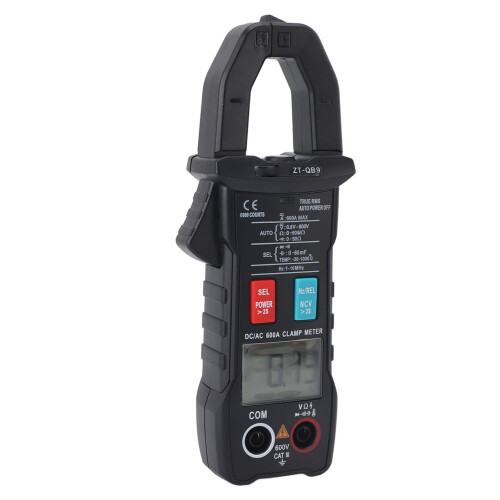 Digital Clamp Multimeter Portable Full Automatic Smart AC DC Current Meter Tester 1