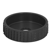 Wood Carving Disc Tungsten Steel Grinder Shaping Discs Woodworking Angle Grinder Attachment 75mmBlack