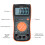 Digitale multimeter, elektronische ohmmeter, voltmeter, spanningsmeter, stroommeter, weerstandsmeter, capaciteitsmeter 4