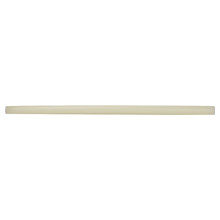 Hochwertiger runder Nylon Kunststoffstab, weiß, 20/35 mm Durchmesser, 500 mm Länge (20 x 500 mm)