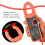 Current Voltage Resistance Clamp Meter LCD Display 1999 Counts NCV True RMS Multimeter with Flashlight 4