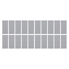 1000 Pcs 3D Scanning Marker ID 6mm OD 10mm High Reflection Strong Adhesion 3D Tracking Dot Reference Point Marker