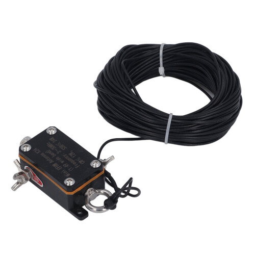 Kortegolfantenne 1:49 Balun 3-30MHz Compacte standaardinterface Eindgevoede halvegolfantenne 1