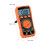 Digital Multimeter NCV Voltage Detection 200uF Capacitance Measurement LCD Backlit Display Multi Tester with Flashlight 5