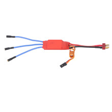 Brushless Electronic Speed Controller Anti Interference Drone ESC with T Plug for FPV F450 Mini Quadcopter Drone 5.6V-16.8V 30A