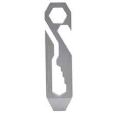 Multitool 8 in 1 Screwdriver Bottle Opener Wrench Keychain Hand Tool for Outdoor