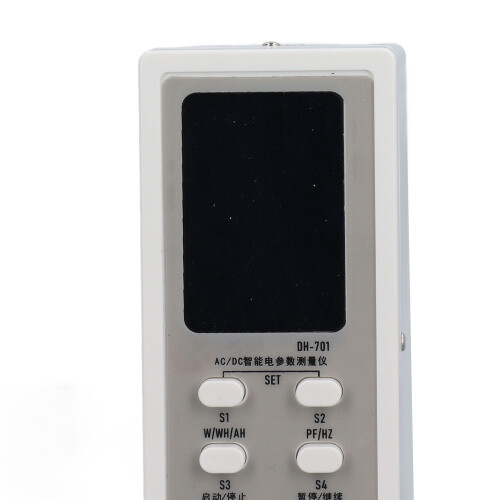 Desktop Multimeter High Accuracy Voltage V Current A Active Power W Power Factor PF Frequency HZ Digital Power Meter EU Plug AC220V 2