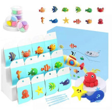 (Marine Animals) Air Dry Clay, 2024 Upgrade Modeling Clay for Kids Molding Gift Kits with Tools