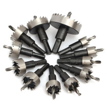 12 teiliges HSS Bohrer Lochsägen Set aus Edelstahllegierung, 15–50 mm