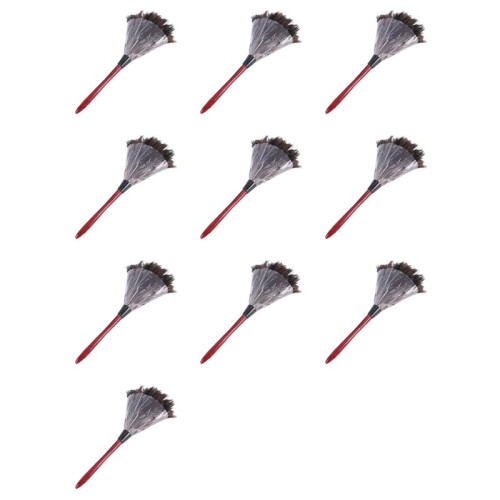 10X Ostrich Cleaning Feather Duster Ostrich Duster Ostrich Feather Duster Soft Feathers Duster 1