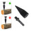 Firewood Drill Bit 3pcs Replaceable Shank Square Round Hex 32mm Sharp Head Woodworking Cut Tools for Electric Drill 6