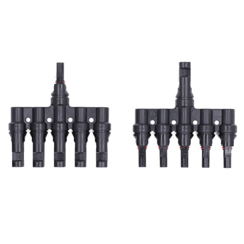 1 Pair Solar Branch Connector Panel Parallel Connection Cable Splitter Coupler DIY Mount Tool T6