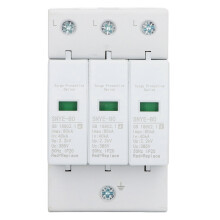 Surge Protective Device 80KA House Voltage Protector Quick Response Fault Indication Surge Arrester Device 3P 385V