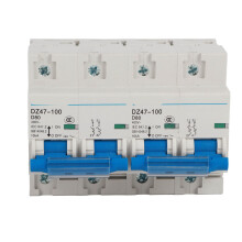 Verriegelungs  Leistungsschalter 10 kA Abschaltvermögen, Schienenmontage, Mini  Doppelstrom  Handumschalter, AC 450 V, 80 A