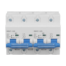 Interlock Circuit Breaker 10KA Breaking Capacity Rail Installation Mini Dual Power Manual Transfer Switch AC450V 100A