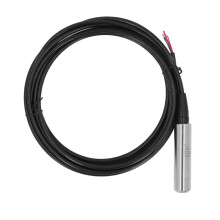 Liquid Level Transmitter High Sensitivity IP68 Throw in Water Level Sensor 4.75?5.25V Power 0.5?4.5V Output 6m/236.2in Cable (0?6m Range)
