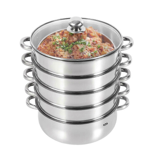 (28cm) Stainless Steel Kitchen Steamer