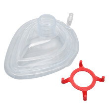 Breathing Face Shield Anesthesia Face Shield PVC Cardiopulmonary Resuscitation Face Cover