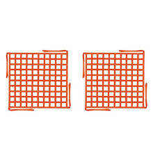 2X Hebenetz 3,28 X 3,28 Fuß, Hebenetzgurte für Hebezeuge mit Einer Tragkraft Von 661 Lbs, Nylon-Hebenetz mit 10 cm Quadratischem Loch