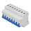 Mini Interlocking Conversion Circuit Breaker Guide Rail Type Manual Dual Power Transfer Switch AC400V 4P+4P 6000A 2