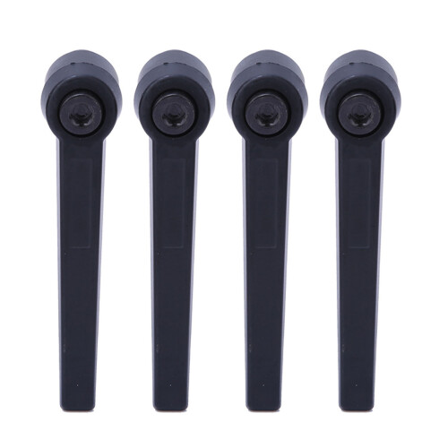 4PCS Metal Machine Knobs Adjustable Fixing Handle M6 Female Thread(50mm) 1