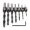 Woodworking Chamfer Drilling Tool Countersink Drill Bits Portable for Carpener Daiy Use 3