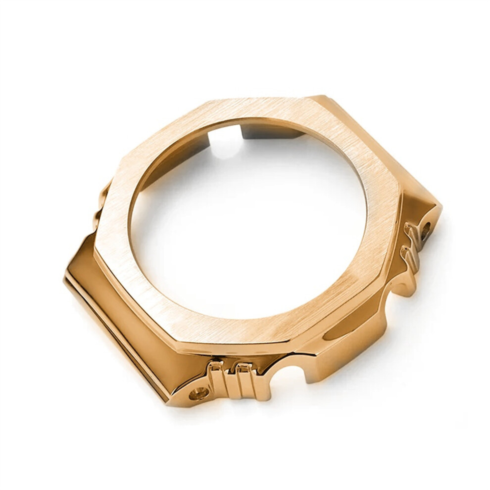 (Rose ) For Casio Gma-S2100 Stainless Steel Watch Case Metal Cover Gold 6914298224915