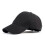 (Black)Cotton Baseball Cap Ball Dad Hat Adjustable Plain Solid Washed Men Washed PC 1