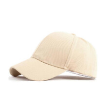 (Khaki)Cotton Baseball Cap Ball Dad Hat Adjustable Plain Solid Washed Men Washed PC