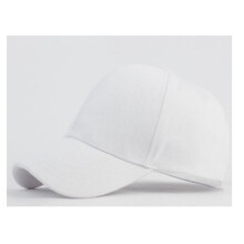 (White)Cotton Baseball Cap Ball Dad Hat Adjustable Plain Solid Washed Men Washed PC
