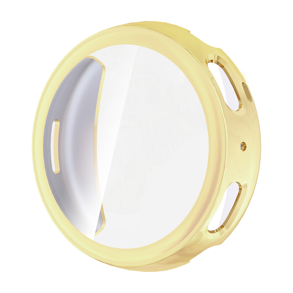 (Gold) For Huami Amazfit Active Max Case Full Coverage Electroplated Tpu Watch Protective Cover Gold 6914296896435