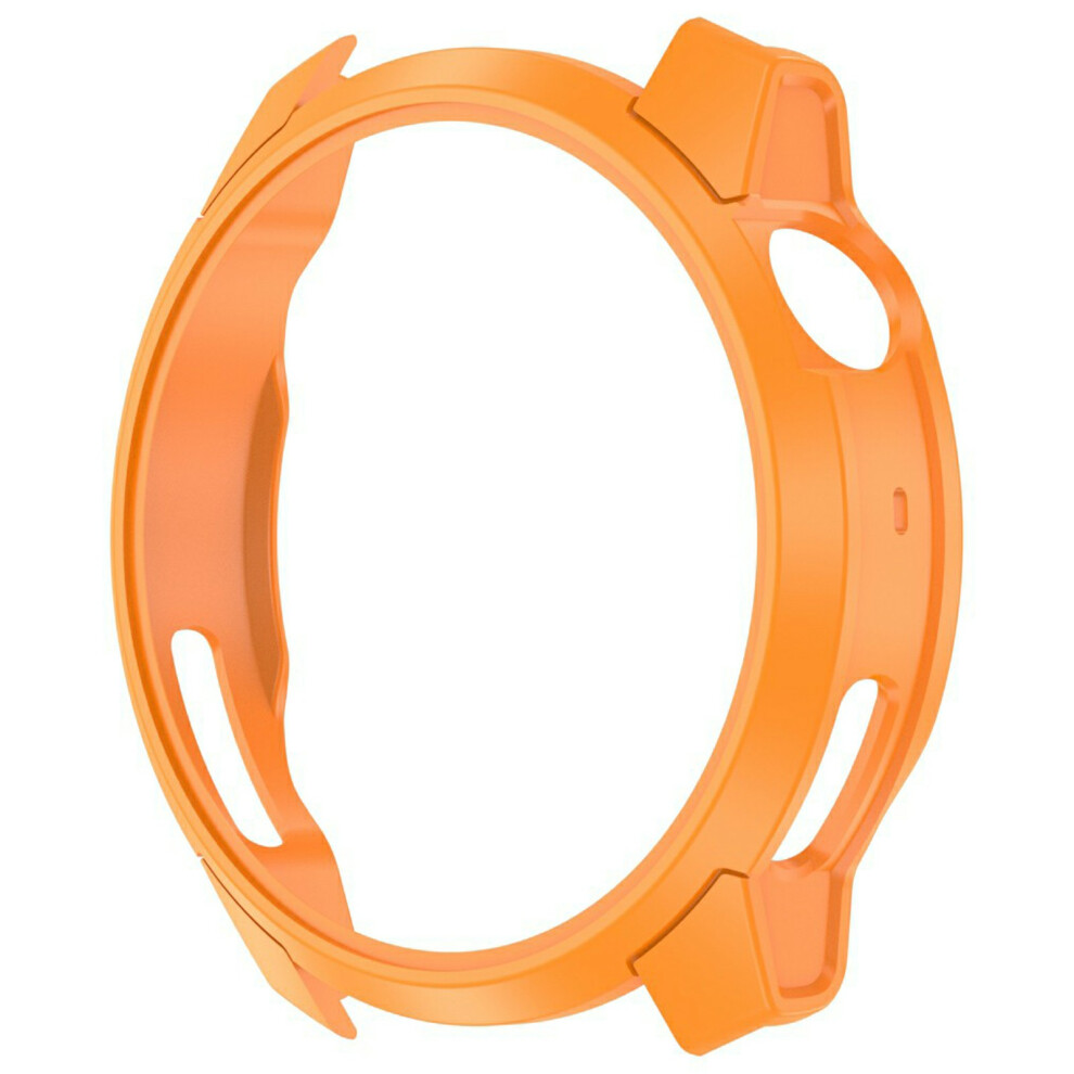 (Orange) For Coros Pace 4 Case Hollow Half Coverage Protective Watch Cover Orange 6914298396438