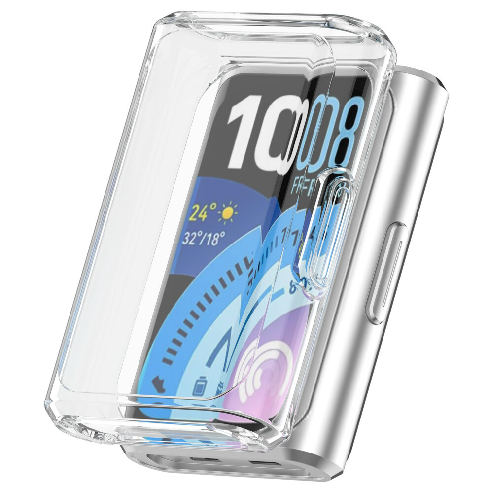 For Huawei Band 11 Pro / 11 Pro Nfc Watch Case Full Coverage Tpu Protective Cover - Transparent 6914290285938