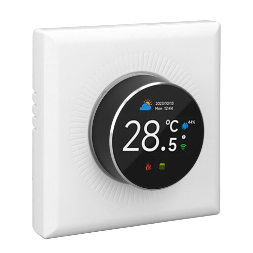 WiFi Smart Thermostat Weekly Programmable Temperature Controller for Electric Heating 16A Knob APP Voice Control 1