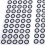 500 Pcs 3D Scanning Marker 6mm ID 10mm OD Reference Point Diffuse Reflection Markers 3D Scan Tracking Dots 3